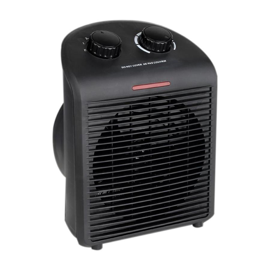 Xtricity 4-80304 Watson Radiateur + Ventilateur Élément Métallique 750W-1500W Noir - Simple Boutique