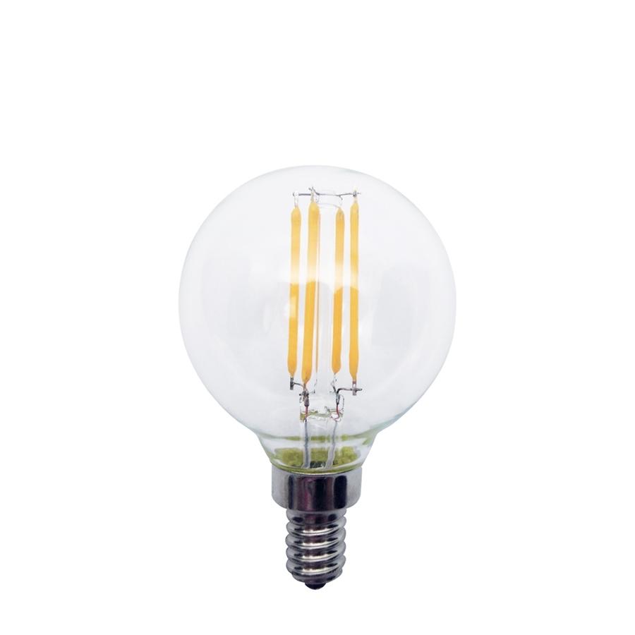 Xtricity - Ampoule DEL Gradable à économie d'énergie, 5.5W, Culot Candélabre, 3000K Blanc Doux