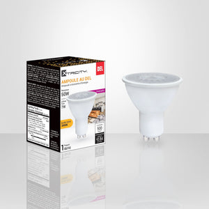 Xtricity - Ampoule DEL à Économie d'énergie, Gradable, 7W, Culot GU10, 3000K Blanc Doux - Simple Boutique