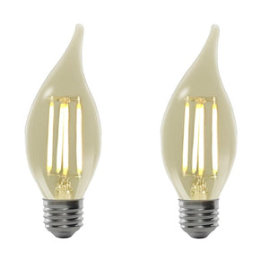Xtricity - Ensemble de 2 Ampoules DEL Style à l'ancienne, 5.5W, Culot E26, 2200K Blanc Doux - Simple Boutique