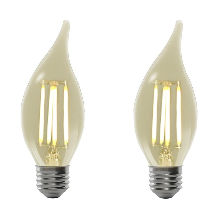 Xtricity - Ensemble de 2 Ampoules DEL Style à l'ancienne, 5.5W, Culot E26, 2200K Blanc Doux - Simple Boutique