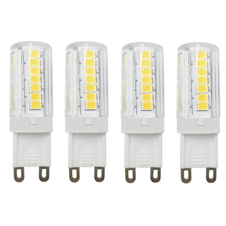 Xtricity - Ensemble de 4 Ampoules DEL Gradables à économie d'énergie, 4.5W, Culot G9, 6000K Lumière du Jour Super - Simple Boutique