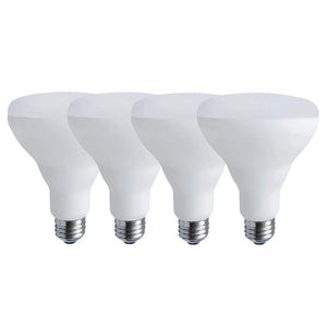 Xtricity - Ensemble de 4 Ampoules DEL Gradables à économie d'énergie, 9.5W, Culot E26, 3000K Blanc Doux - Simple Boutique