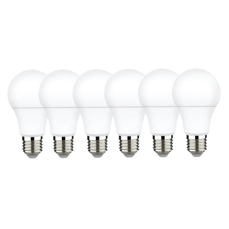 Xtricity - Ensemble de 6 Ampoules DEL Gradable à économie d'énergie, 9.5W, Culot E26, 3000K Blanc Doux - Simple Boutique