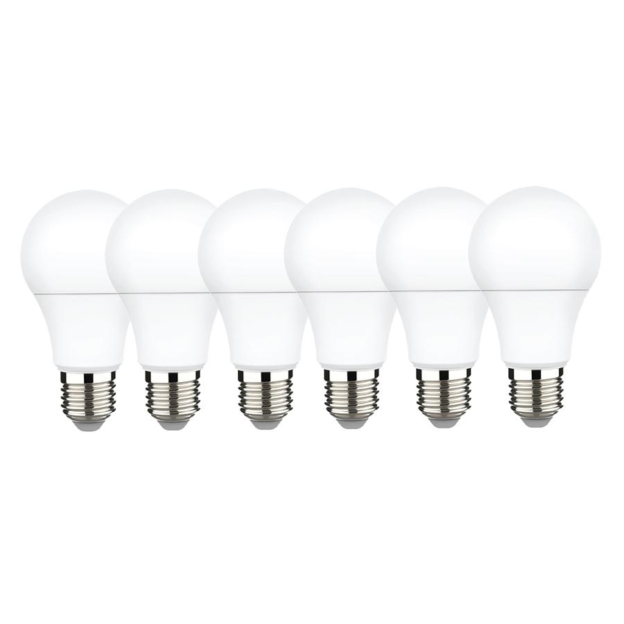 Xtricity - Ensemble de 6 Ampoules DEL Gradable à économie d'énergie, 9.5W, Culot E26, 3000K Blanc Doux - Simple Boutique