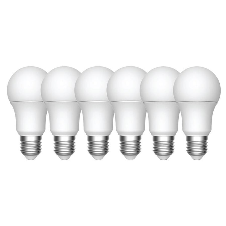 Xtricity - Ensemble de 6 Ampoules DEL à économie d'énergie, 9W, Culot E26, 3000K Blanc Doux - Simple Boutique