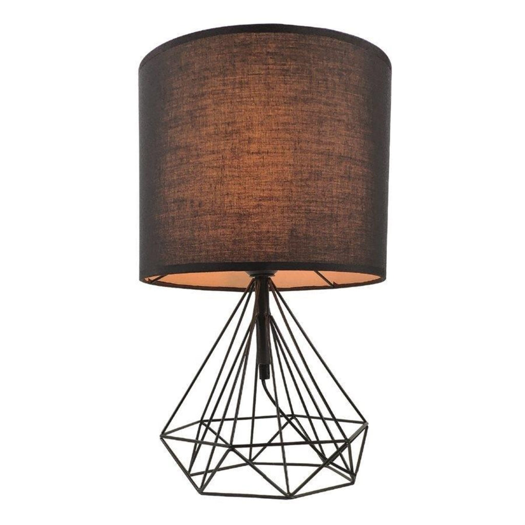 Xtricity - Lampe de Table, Hauteur de 8.6'', De la Collection Lofoten, Noir