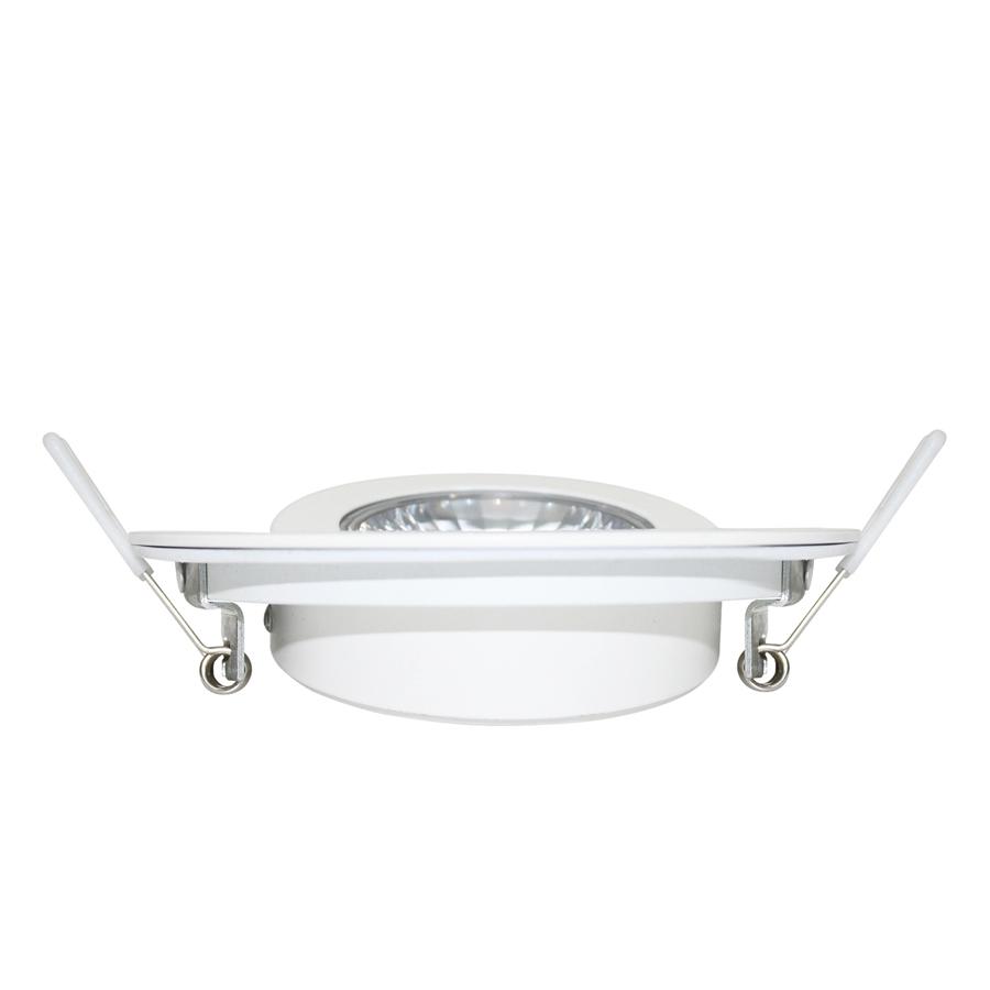 Xtricity - Lumière Encastrée DEL Inclinable, Diamètre de 3.5'', Gradable, 7W, 3000K Blanc Doux - Simple Boutique