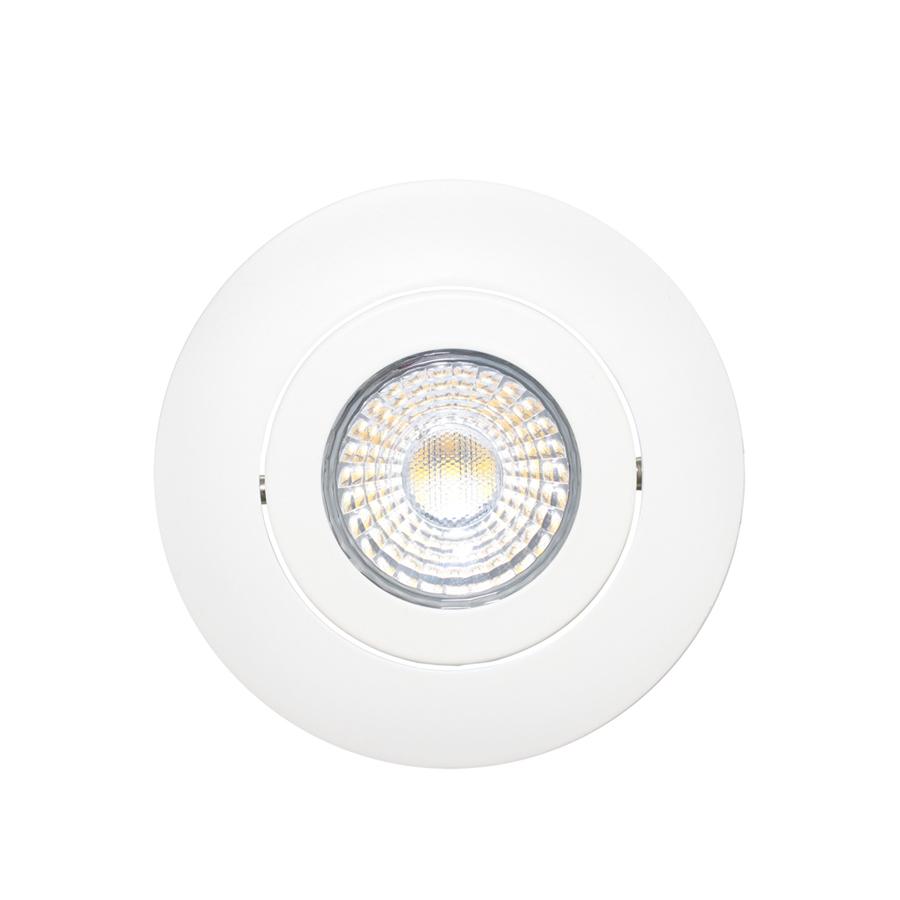 Xtricity - Lumière Encastrée DEL Inclinable, Diamètre de 3.5'', Gradable, 7W, 3000K Blanc Doux - Simple Boutique