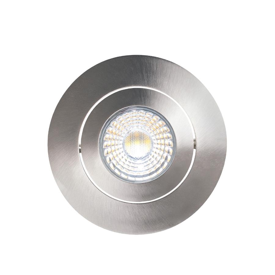 Xtricity - Lumière Encastrée DEL Inclinable, Diamètre de 3.5'', Gradable, 7W, 3000K Blanc Doux - Simple Boutique