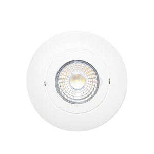 Xtricity - Lumière Encastrée DEL Inclinable, Diamètre de 3.5'', Gradable, 7W, 5000K Lumière du Jour - Simple Boutique