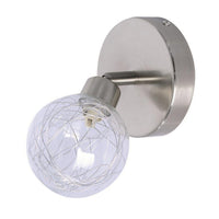 Xtricity - Luminaire Directionel à 1 Tête, Largeur de 5.5'', De la Collection Oscar, Argenté - Simple Boutique