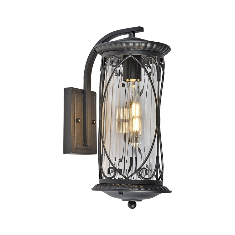 Xtricity - Luminaire Mural Extérieur, Hauteur de 16.5'', De la Collection Montcalm, Noir - Simple Boutique
