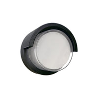 Xtricity - Luminaire Mural Extérieur avec DEL Intégrées, Diamètre de 4'', De la Collection Malibu, Noir - Simple Boutique