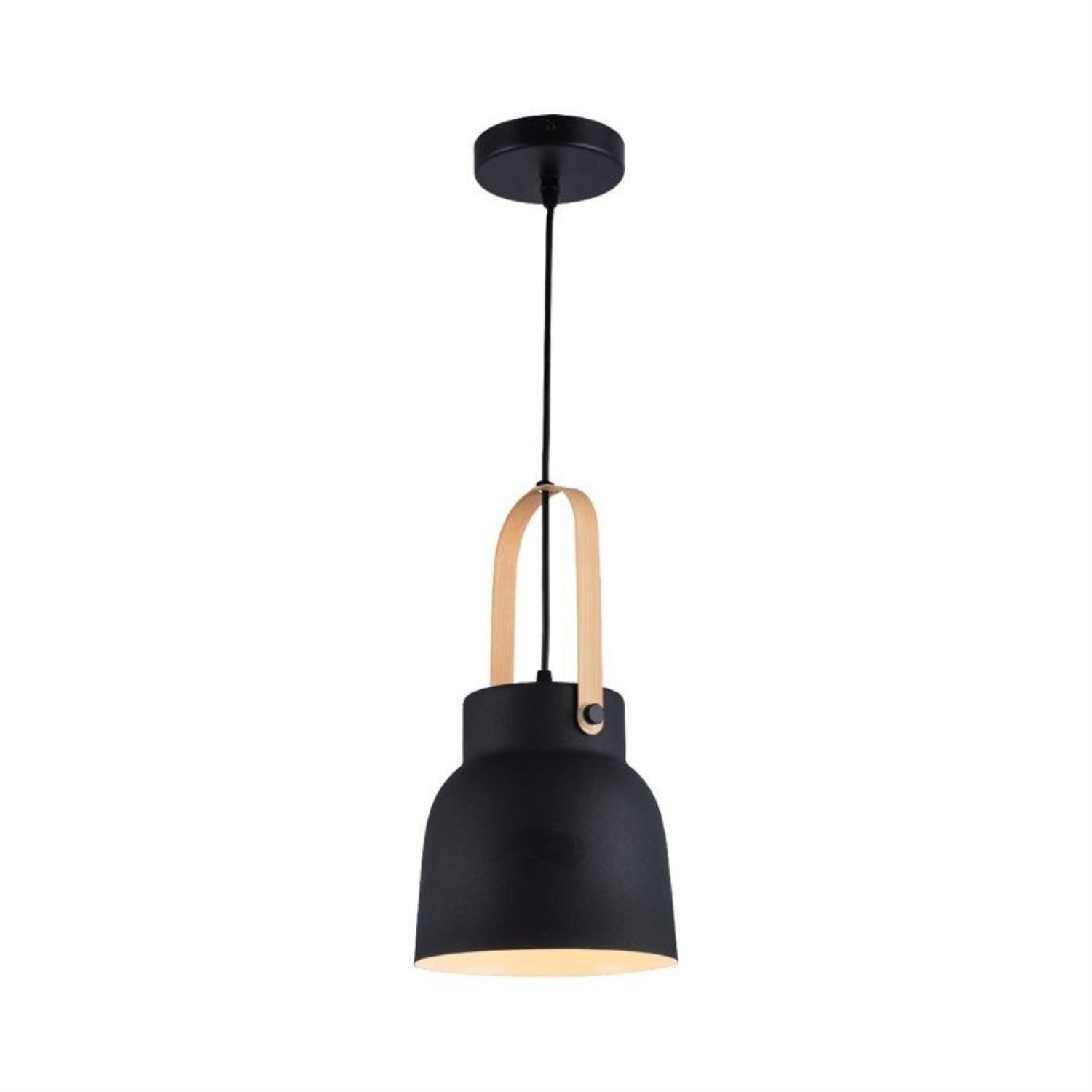 Xtricity - Luminaire Suspendu, Hauteur de 14.5'', De la Collection Gordon, Noir - Simple Boutique