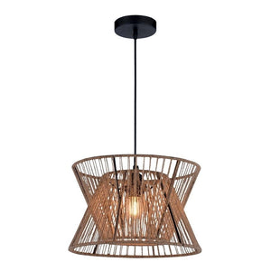 Xtricity - Luminaire Suspendu, Largeur de 11.8'', De la Collection Cleveland, Noir - Simple Boutique