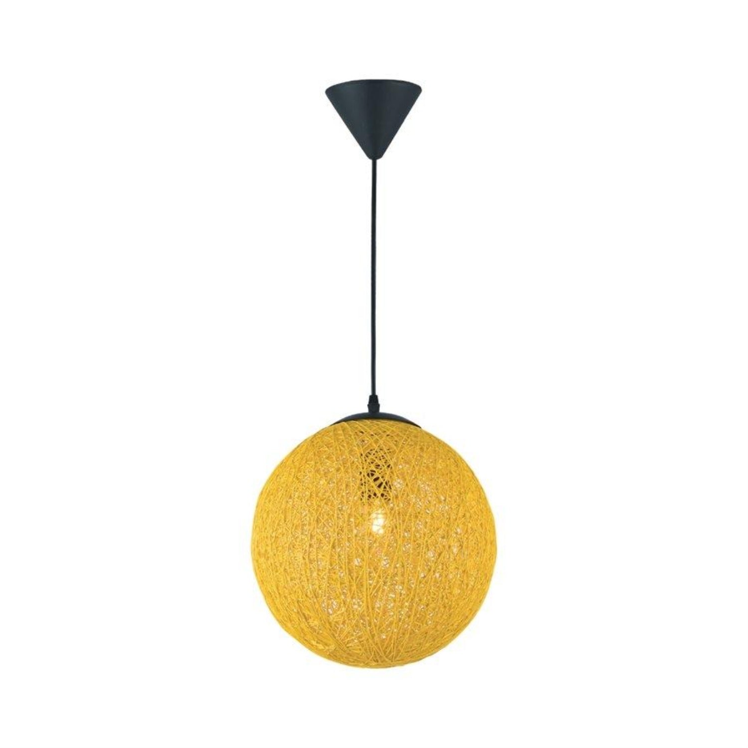 Xtricity - Luminaire Suspendu, Largeur de 11.81'', De la Collection Grant, Jaune - Simple Boutique