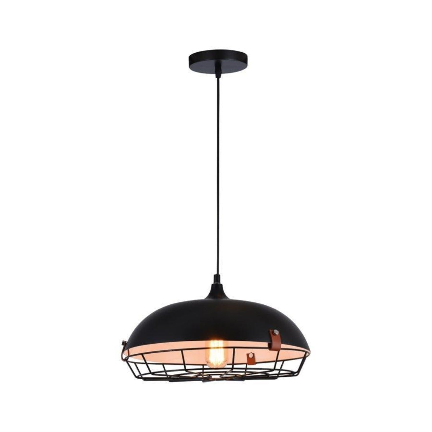 Xtricity - Luminaire Suspendu, Largeur de 13.7'', De la Collection Volcano, Noir - Simple Boutique