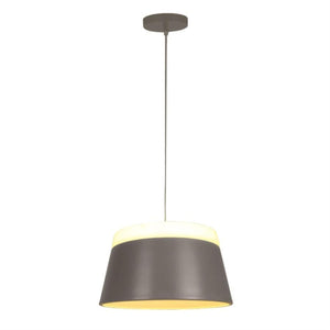 Xtricity - Luminaire Suspendu, Largeur de 13.77'', De la Collection Jazzi, Gris - Simple Boutique