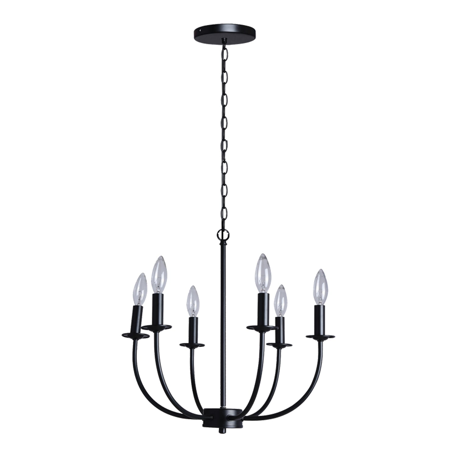 Xtricity - Luminaire Suspendu, Largeur de 17.9'', De la Collection Andalusian, Noir - Simple Boutique