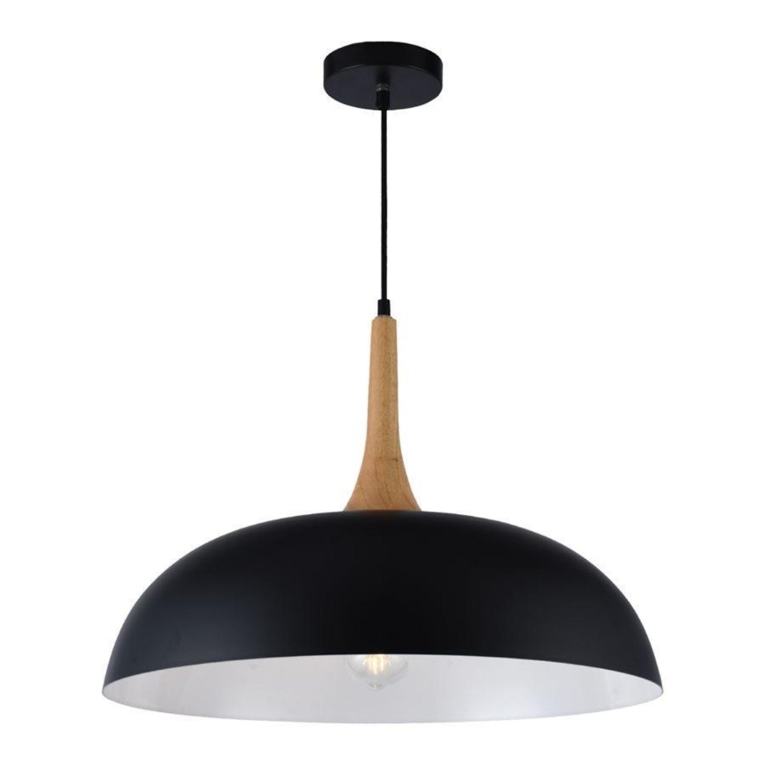 Xtricity - Luminaire Suspendu, Largeur de 19.6'', De la Collection Black Moon, Noir - Simple Boutique