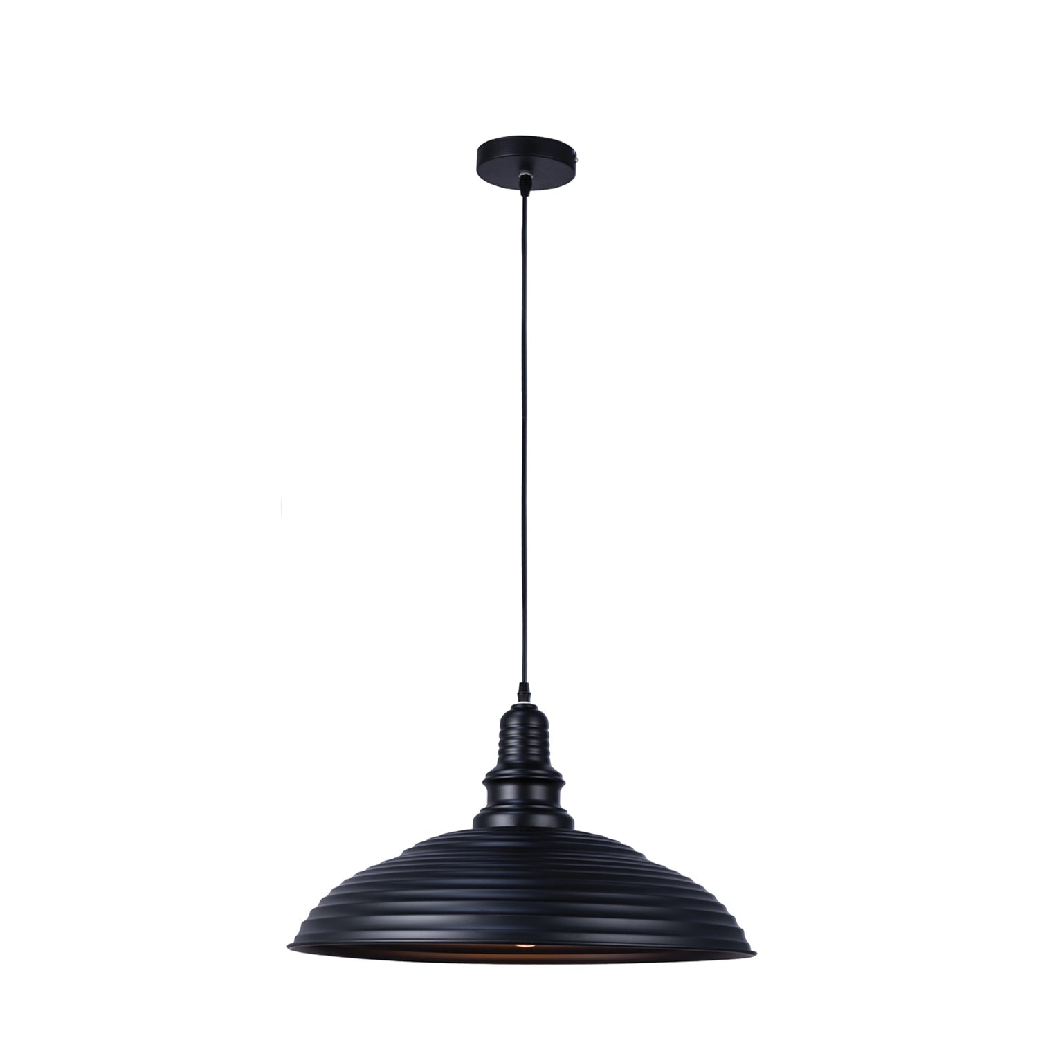 Xtricity - Luminaire Suspendu, Largeur de 19.6'', De la Collection Retro, Noir - Simple Boutique