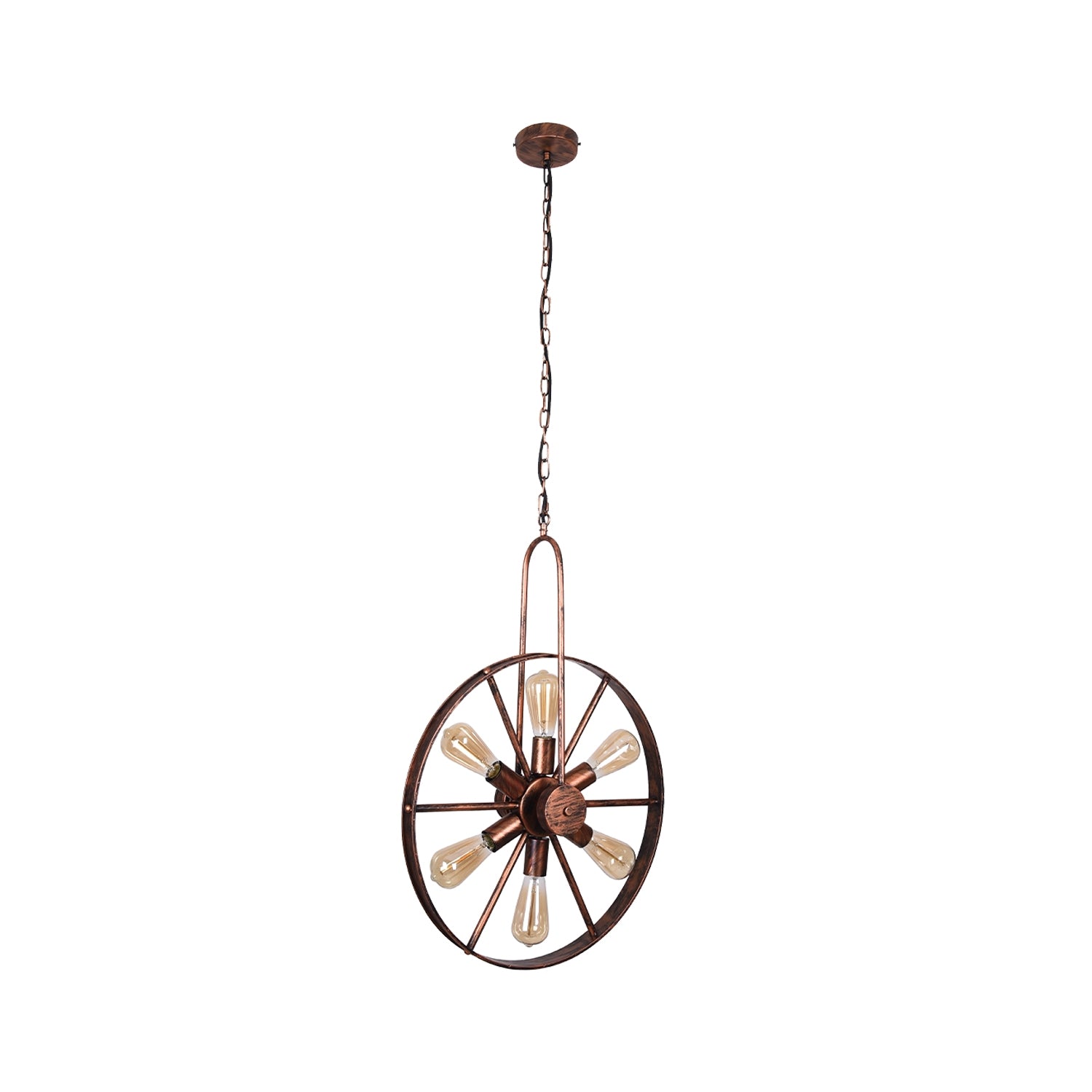 Xtricity - Luminaire Suspendu, Largeur de 20'', De la Collection Bolivia, Couleur Rouille - Simple Boutique