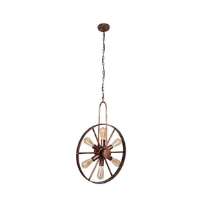 Xtricity - Luminaire Suspendu, Largeur de 20'', De la Collection Bolivia, Couleur Rouille - Simple Boutique