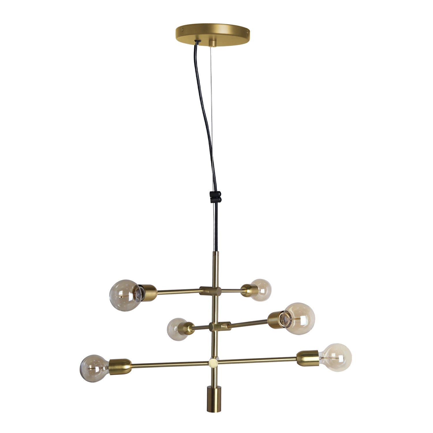 Xtricity - Luminaire Suspendu, Largeur de 23'', De la Collection Elixir, Doré - Simple Boutique