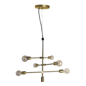 Xtricity - Luminaire Suspendu, Largeur de 23'', De la Collection Elixir, Doré - Simple Boutique