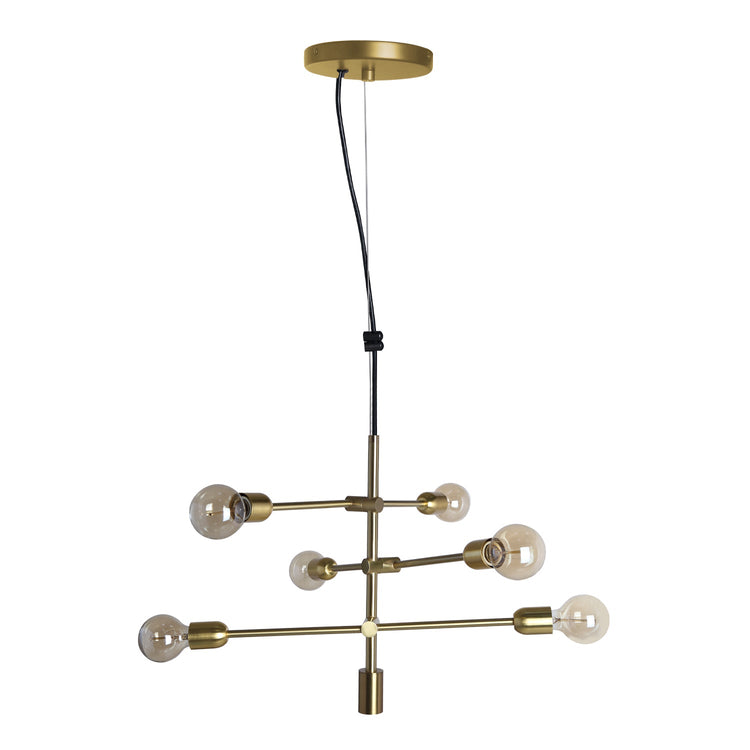 Xtricity - Luminaire Suspendu, Largeur de 23'', De la Collection Elixir, Doré - Simple Boutique