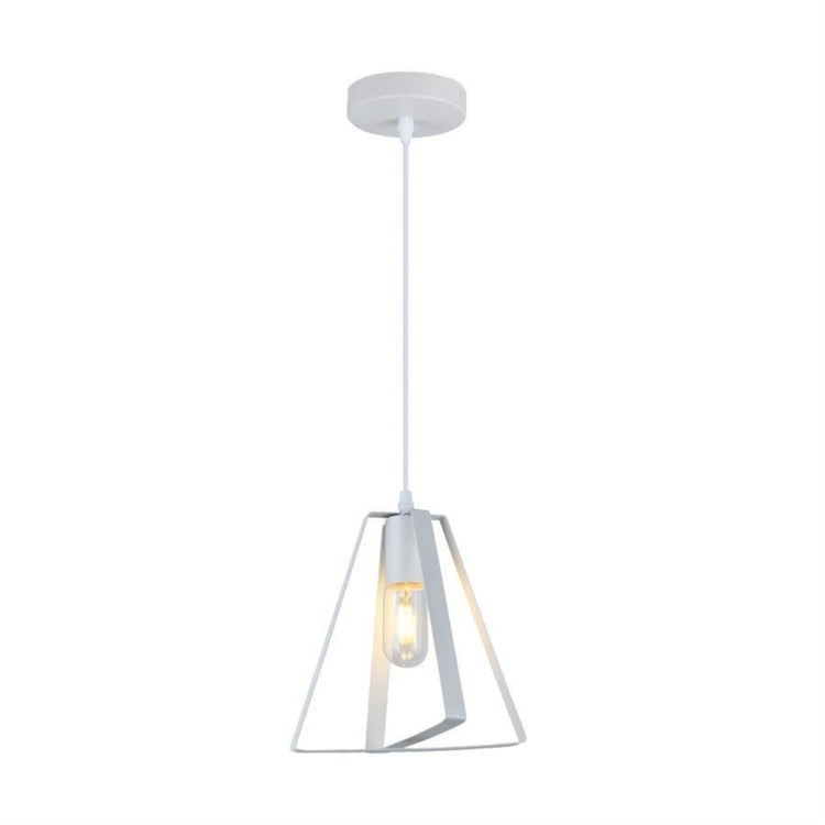 Xtricity - Luminaire Suspendu, Largeur de 8.66'', De la Collection Fox, Blanc - Simple Boutique