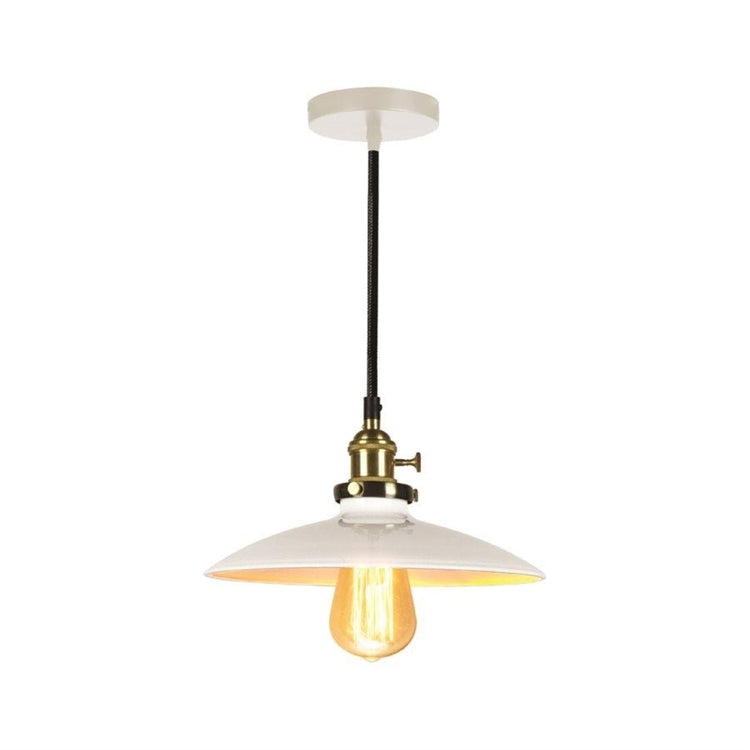 Xtricity - Luminaire Suspendu, Largeur de 9.8'', De la Collection Declan, Blanc - Simple Boutique