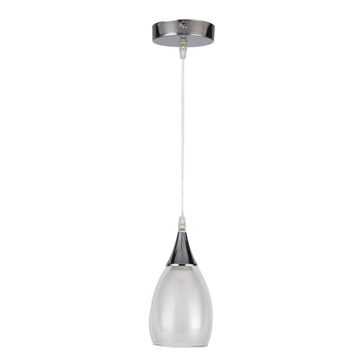 Xtricity - Luminaire Suspendu à 1 Lumière, Largeur de 4.7'', De la Collection Repley, Blanc - Simple Boutique