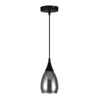 Xtricity - Luminaire Suspendu à 1 Lumière, Largeur de 4.7'', De la Collection Repley, Noir - Simple Boutique