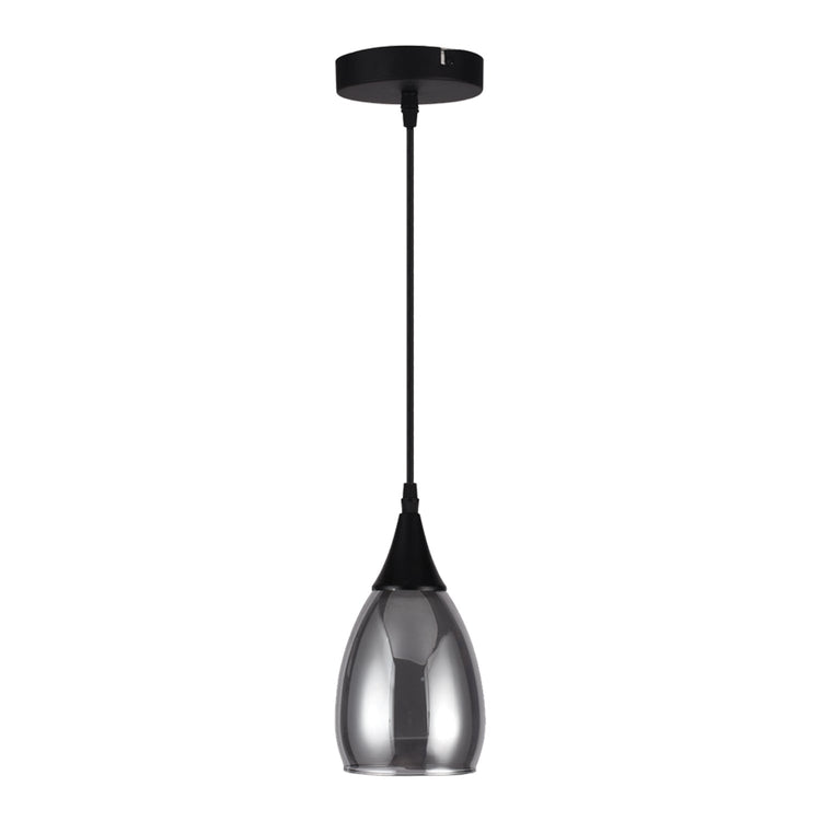 Xtricity - Luminaire Suspendu à 1 Lumière, Largeur de 4.7'', De la Collection Repley, Noir - Simple Boutique