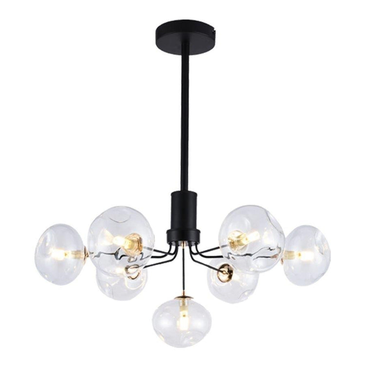 Xtricity - Luminaire Suspendu à 7 Lumières, Largeur de 27.55'', De la Collection Opera, Noir - Simple Boutique