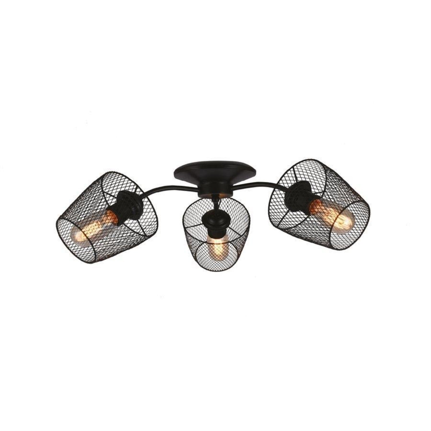 Xtricity - Luminaire à 3 Têtes, Largeur de 21.65'', De la Collection Charles, Noir - Simple Boutique