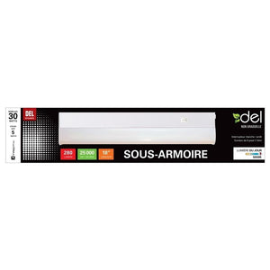 Xtricity Luminaire sous armoire del 18 po 5w/280l/120v lumière du jour 5000k - Simple Boutique
