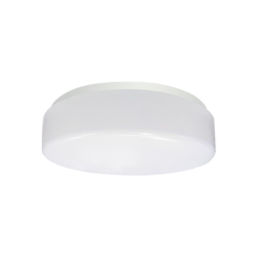 Xtricity - Plafonnier Rond, Diamètre de 11'', De la Collection Corina, Blanc - Simple Boutique