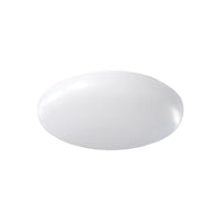 Xtricity - Plafonnier Rond, Diamètre de 14'', De la Collection Carrey, Blanc - Simple Boutique