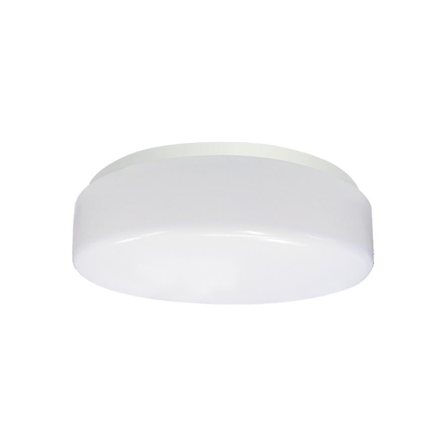 Xtricity - Plafonnier Rond, Diamètre de 14'', De la Collection Corina, Blanc - Simple Boutique