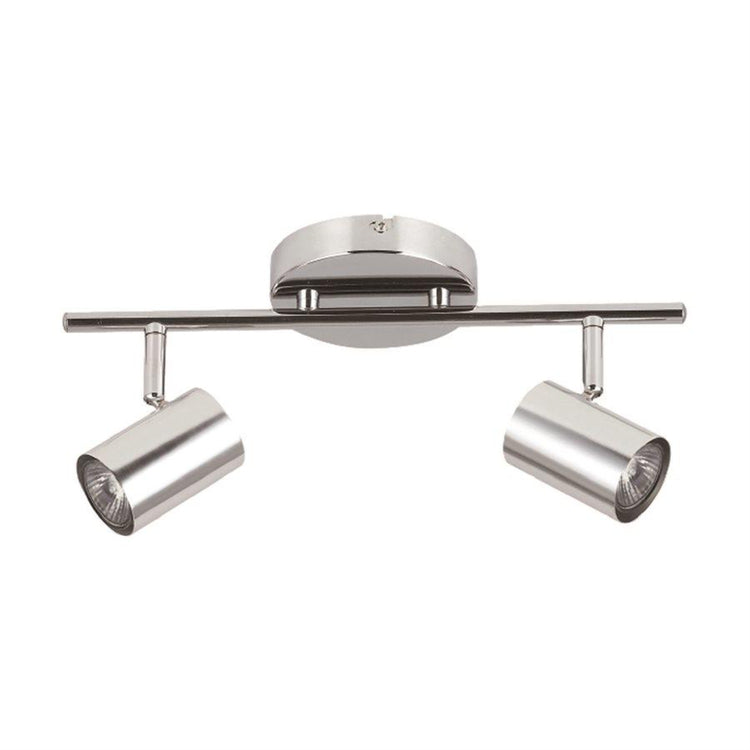 Xtricity - Plafonnier à 2 Têtes, Largeur de 13.97'', De la Collection Westminster, Chrome - Simple Boutique