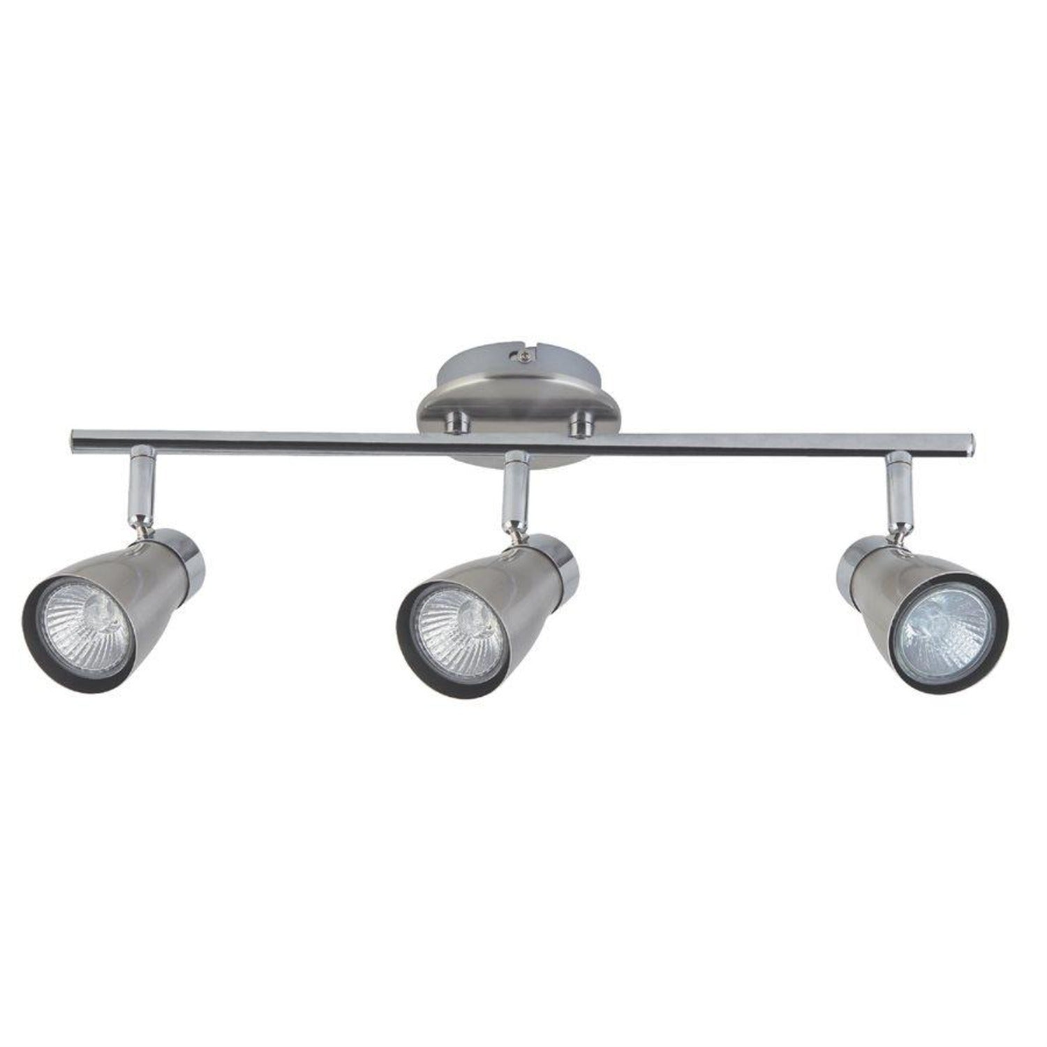Xtricity - Plafonnier à 3 Têtes, Largeur de 23.22'', De la Collection Yorkshire, Nickel Chrome - Simple Boutique