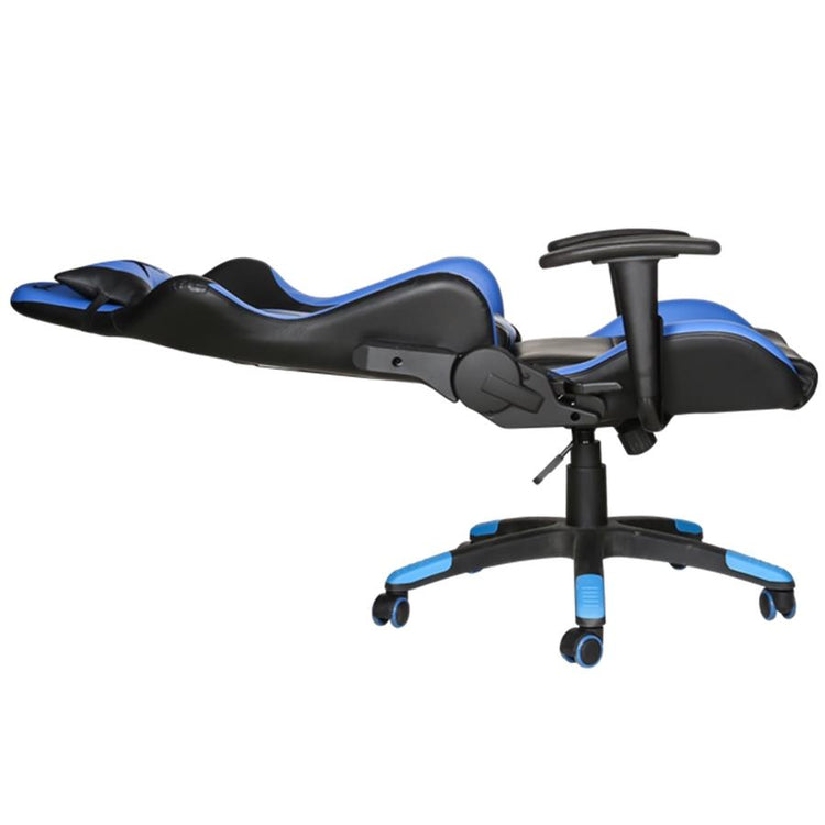 Xtrike Me GC-905 - Chaise de Gamer sur Roulettes, Ajustable et Ergonomique, Bleu - Simple Boutique