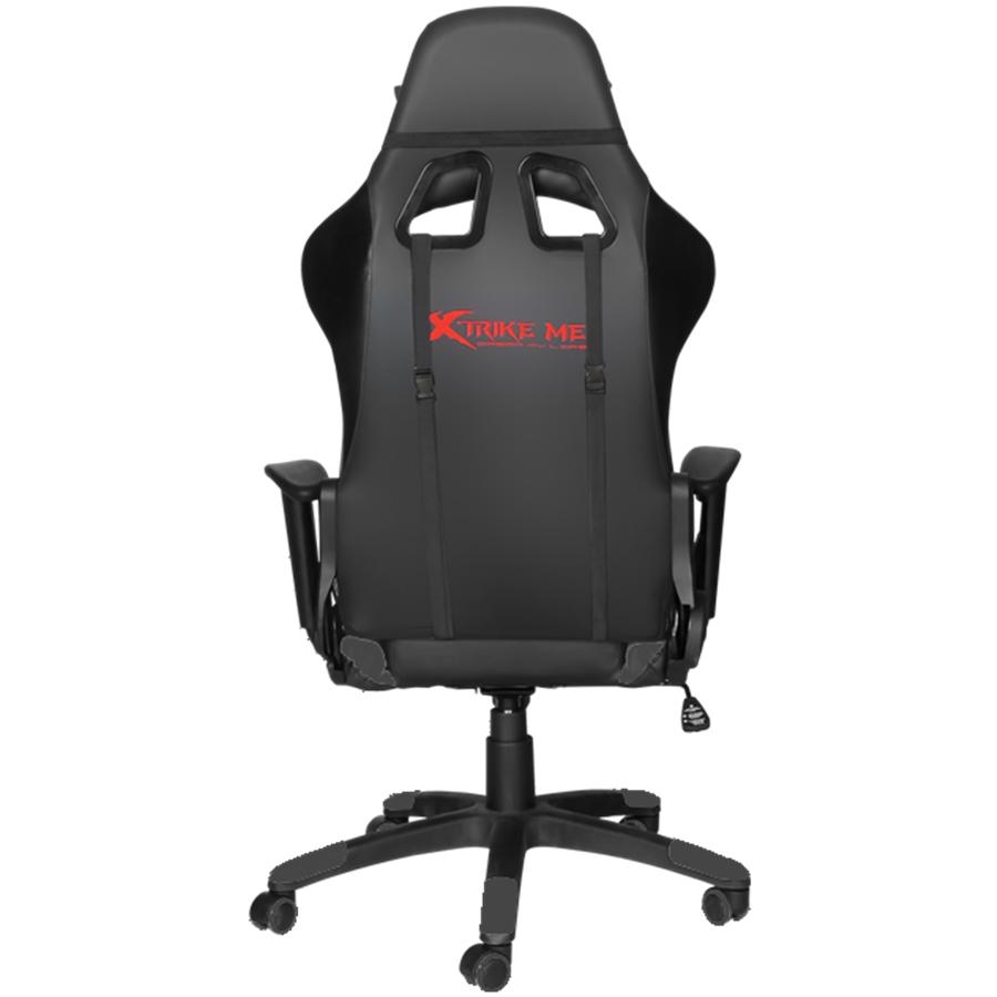 Xtrike Me GC-905 - Chaise de Gamer sur Roulettes, Ajustable et Ergonomique, Noir - Simple Boutique