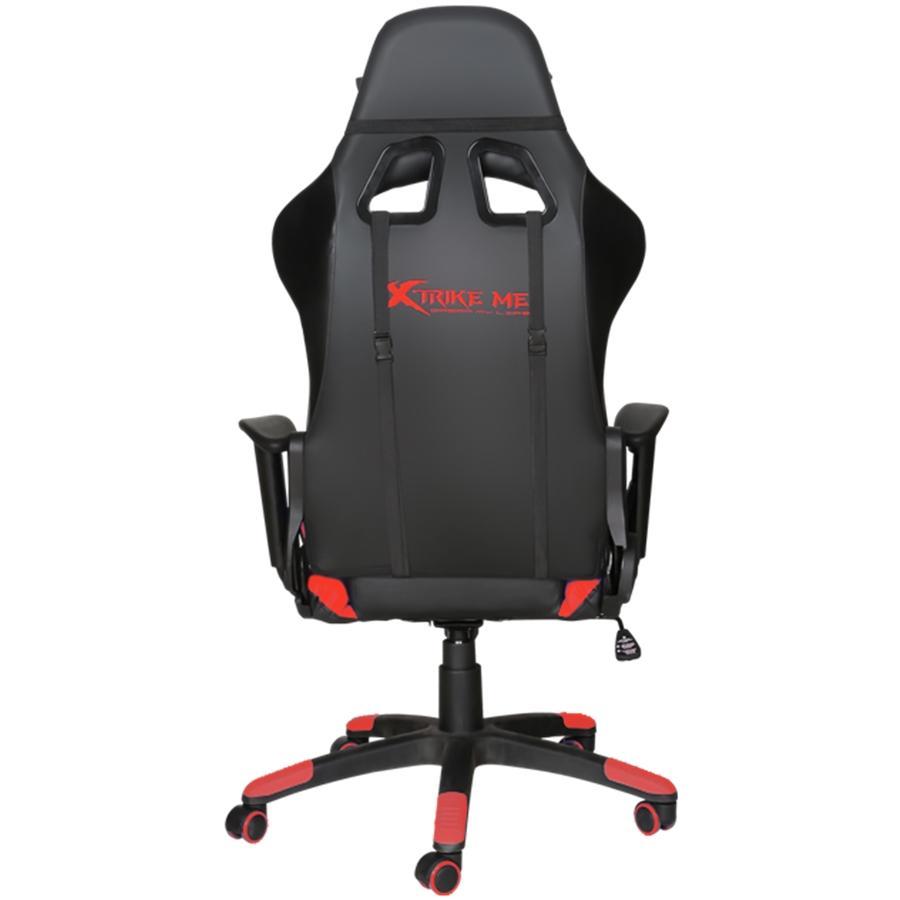 Xtrike Me GC-905 - Chaise de Gamer sur Roulettes, Ajustable et Ergonomique, Rouge - Simple Boutique