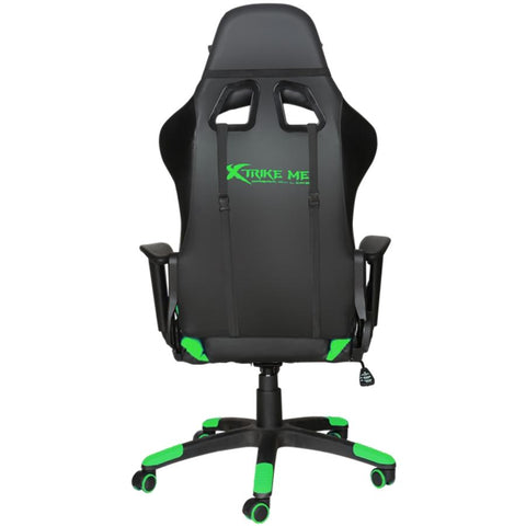 Xtrike Me GC-905 - Chaise de Gamer sur Roulettes, Ajustable et Ergonomique, Vert