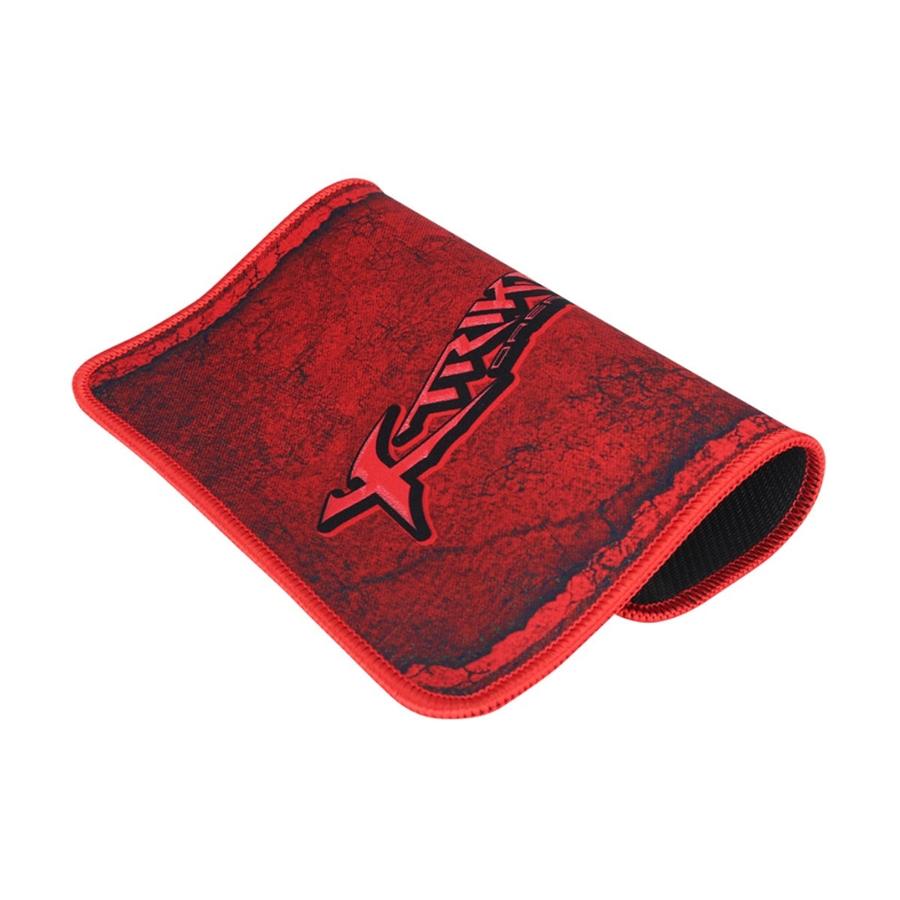 Xtrike Me GMP-290 - Ensemble de Souris de Jeu Optique, Filaire DPI 1200 à 3600 et Tapis de Souris Rouge - Simple Boutique