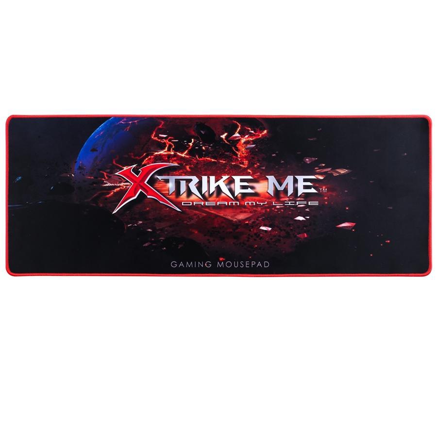Xtrike Me MP-204 - Tapis de Souris XXL de Haute Qualité, 770x295x3mm, Rouge